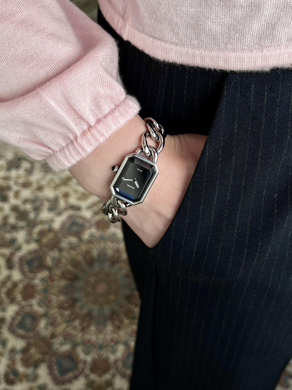 VINTAGE シャネル CCロゴが可愛い もこもこ チェーンバッグ もこもこが可愛い♪】CHANEL 22 ミニ ハンドバッグ (CHANEL